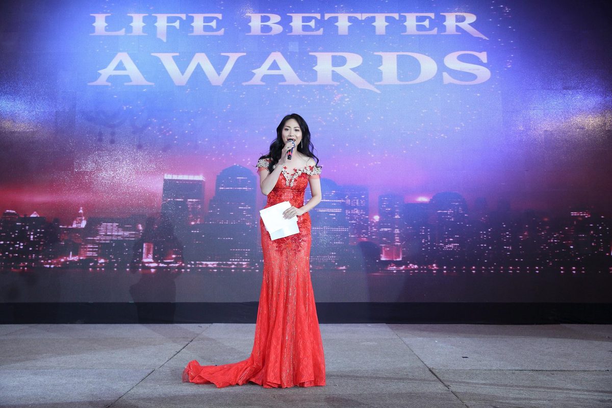 Irene Ho hosting Life Better Awards gala in Vietnamese